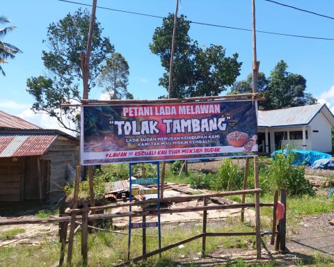 Petani Merica tolak tambang