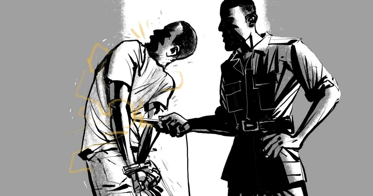 Ilustrasi penyiksaan/Human Rights Watch