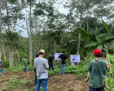 Papan bicara penanda tanah warga dicabut pihak perusahaan perkebunan di Bulukumba/LBH Makassar/Bollo.id