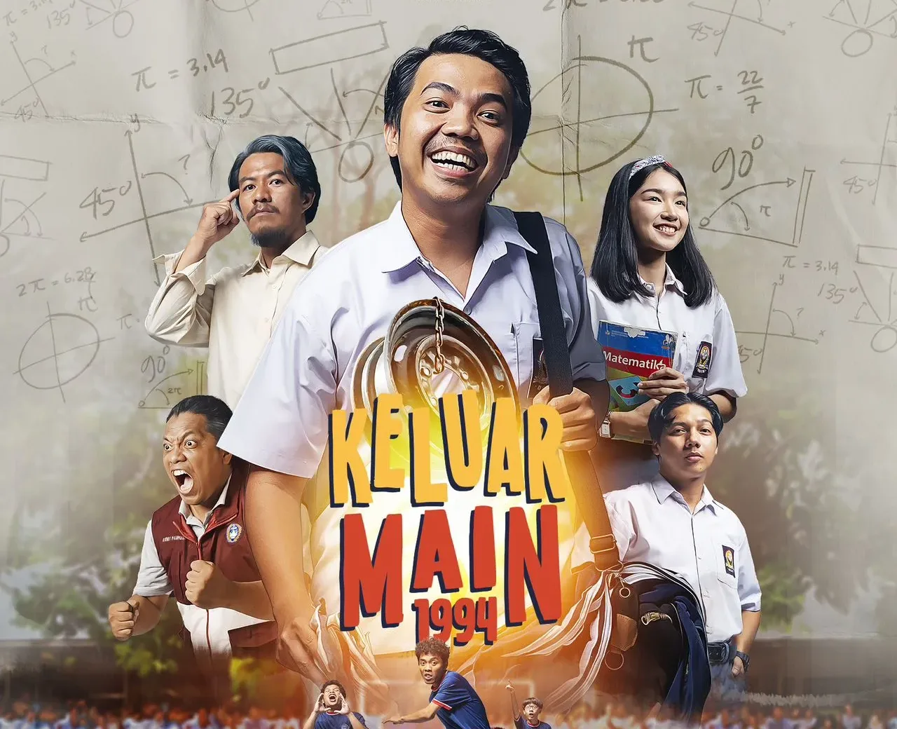 Ilustrasi, poster film Keluar Main 1994/Bollo.id