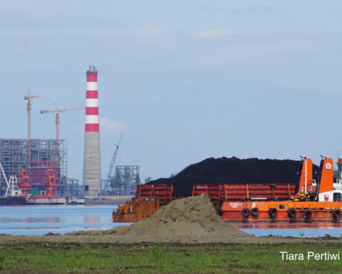 Ilustrasi, kapal pengangkut batubara/Tiara Pertiwi-Trand Asia