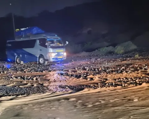 Potret ruas Jalan Palu-Donggala saat banjir/Koalisi Palu-Donggala/Heru-Arman