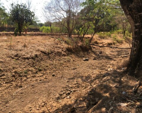 Potret sungai yang sempat mengering di Moncongloe, Maros 2023 /Sahrul Ramadan/Bollo.id