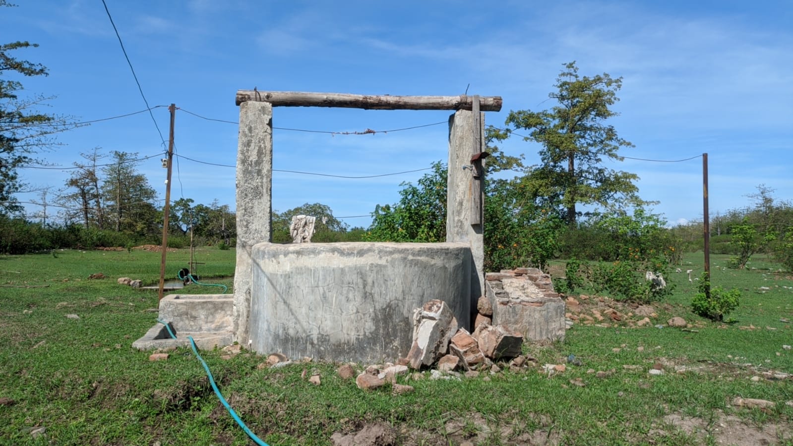 Sumur warga di Dusun Balla Tinggia, Desa Papan Loe, Kecamatan Pajukukang, Bantaeng yang mengering/Adel Irmayanti/Bollo.id
