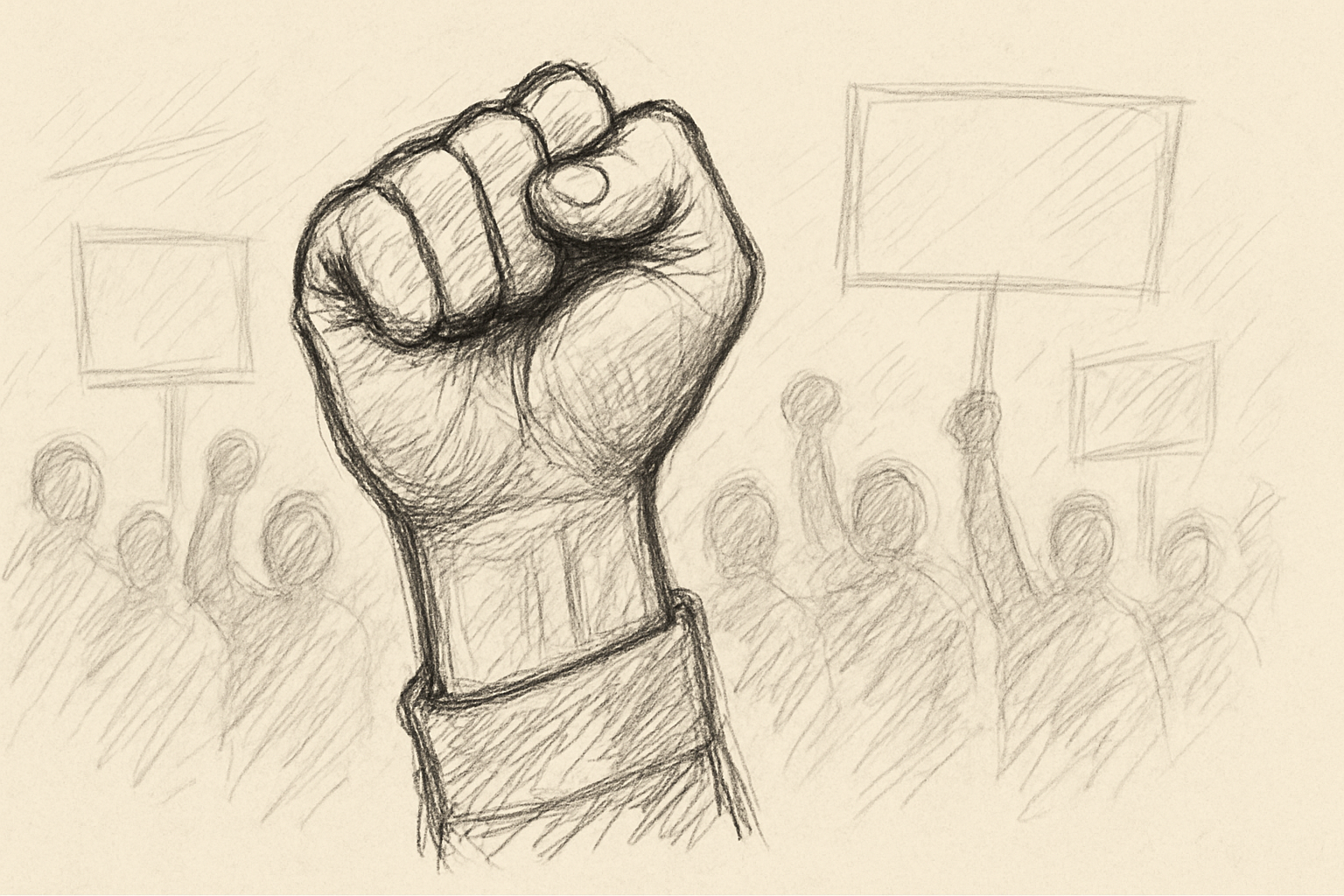 Ilustrasi demonstrasi/Foto: CGP.com