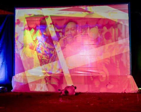 Monolog Salma dalam Makassar Perform/Foto: Ishaq