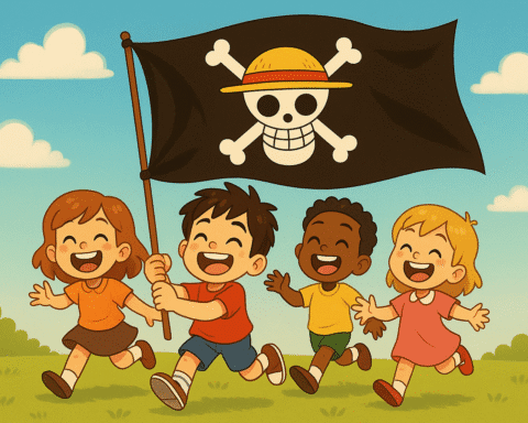 Ilustrasi Jolly Roger One Piece/Foto: CGP