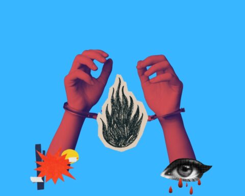 Dua kantor parlemen di Makassar hangus terbakar pada 29 dan 30 Agustus 2025. Setelah peristiwa di Kota Para Demonstran itu polisi memburu puluhan orang. Ini adalah secuil ceritanya/Cover: Bollo.id