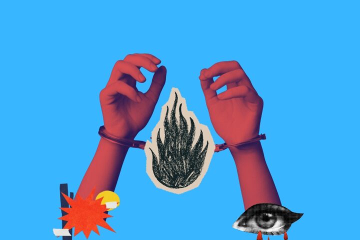 Dua kantor parlemen di Makassar hangus terbakar pada 29 dan 30 Agustus 2025. Setelah peristiwa di Kota Para Demonstran itu polisi memburu puluhan orang. Ini adalah secuil ceritanya/Cover: Bollo.id