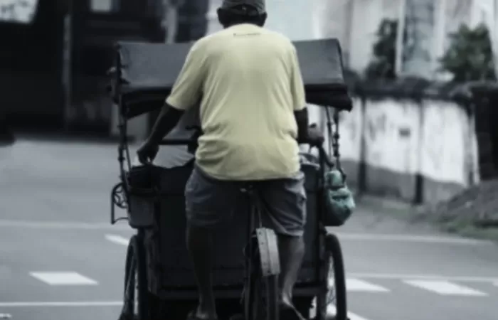 Ilustrasi becak/istimewa