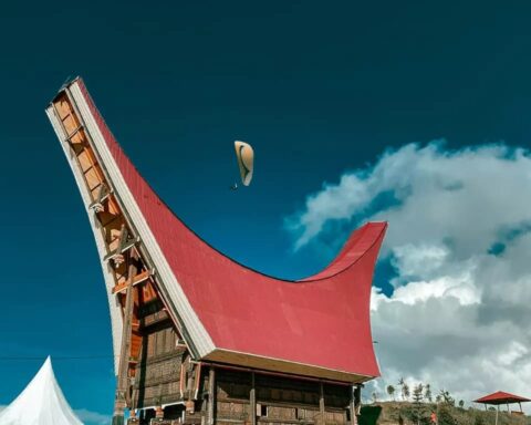 Ilustrasi tongkonan/Foto: Disbudpar Toraja