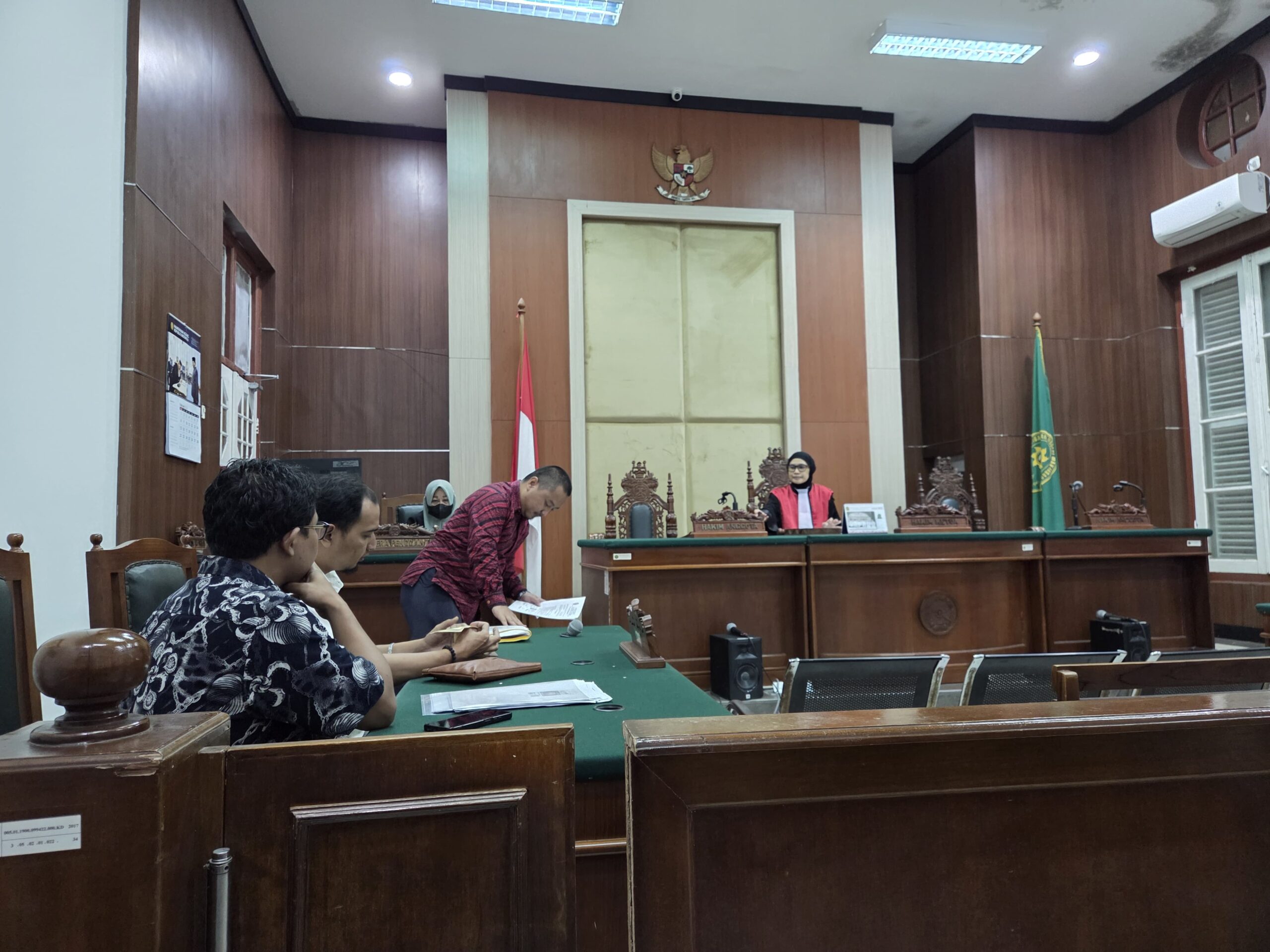 Suasana persidangan di Pengadilan Negeri Makassar, Jumat, 27 Februari 2026/LBH Pers Makassar