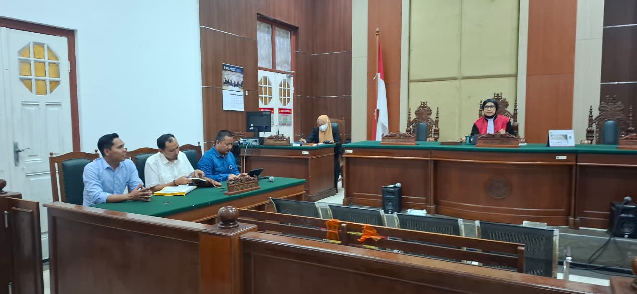 Suasana Pengadilan Negeri Makassar, Jumat, 6 Maret 2026/Foto: LBH Pers Makassar